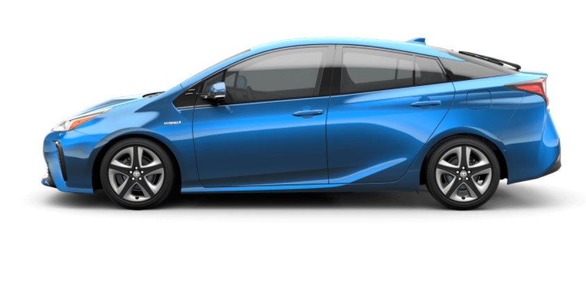 2020 Toyota Prius Hybrid with new exterior