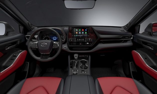 2021 Toyota Highlander XSE with new interior design