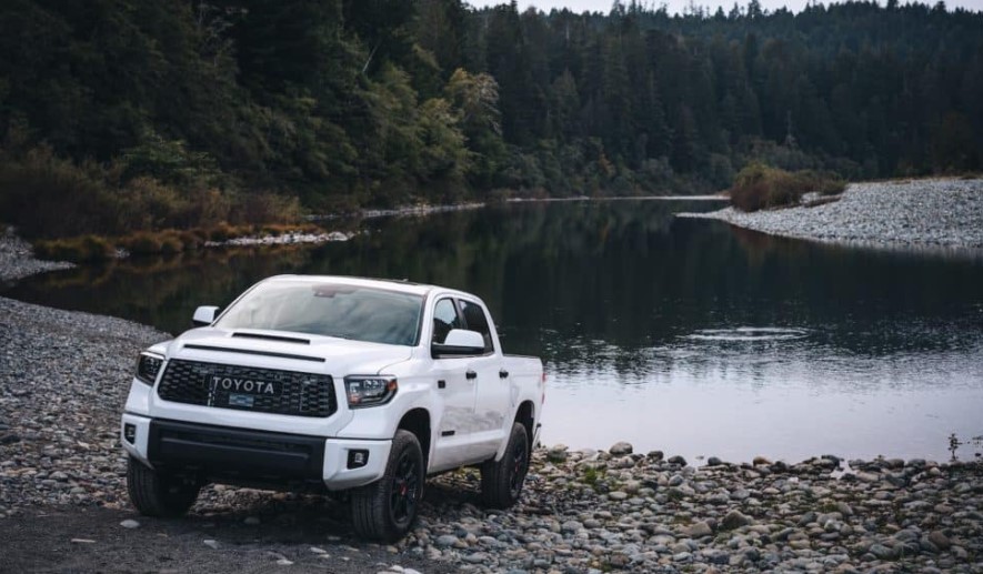 2022 Toyota Tundra with new features