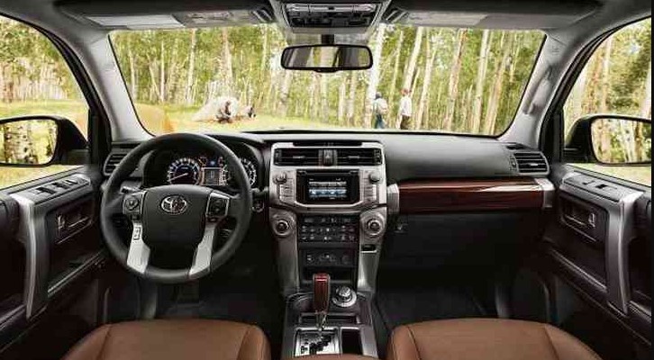 2022 Toyota 4Runner new interior